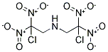 N1-(2-CHLORO-2,2-DINITROETHYL)-2-CHLORO-2,2-DINITROETHAN-1-AMINE Struktur