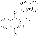 N-[(S)-1-(1-NAPHTHYL)ETHYL]PHTHALAMIC ACID Struktur