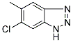 6-CHLORO-5-METHYL-1H-1,2,3-BENZOTRIAZOLE Struktur