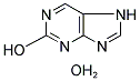 2-HYDROXYPURINE MONOHYDRATE Struktur