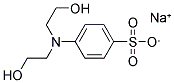 SODIUM-P-DIETHANOLIMINE BENZENE SULFONATE Struktur