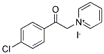 1-[2-(4-CHLOROPHENYL)-2-OXOETHYL]PYRIDINIUM IODIDE Struktur