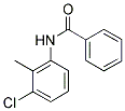 N-(3-CHLORO-2-METHYLPHENYL)BENZENECARBOXAMIDE Struktur