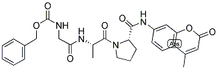 Z-GLY-ALA-PRO-AMC Struktur