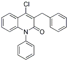 3-BENZYL-4-CHLORO-1-PHENYL-1,2-DIHYDROQUINOLIN-2-ONE Struktur