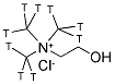 CHOLINE CHLORIDE, [METHYL-3H] Struktur