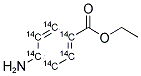 BENZOCAINE, [RING-14C(C)] Struktur