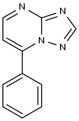 7-PHENYL[1,2,4]TRIAZOLO[1,5-A]PYRIMIDINE Struktur