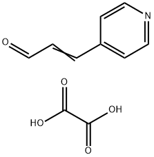 BETA-(4-PYRIDYL)ACROLEIN OXALATE Struktur