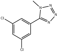 5-(3,5-DICHLOROPHENYL)-1-METHYL-1H-1,2,3,4-TETRAAZOLE Struktur