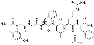 (PHE7)-DYNORPHIN A (1-7) AMIDE ACETATE SALT Struktur