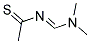 N1-[(DIMETHYLAMINO)METHYLIDENE]ETHANETHIOAMIDE Struktur