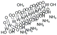 AMMONIUM METATUNGSTATE HYDRATE Struktur