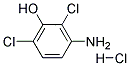 2,6-DICHLORO-3-AMINOPHENOL HCL Struktur