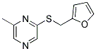 2-Furfurlthio-6-Methylpyrazine Struktur