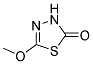 2-methoxy-1,3,4-thiadiazole-5-(4h)-one Struktur