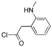 2-(Methylamino)Phenylacetic Chloride Struktur