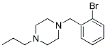 1-(2-Bromobezyl)-4-Propylpiperazine Struktur