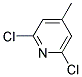 2,6-Dichloro-4-Methylpyridine Struktur