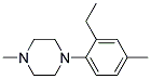 1-(2-Ethyl-4-Methylphenyl)-4-Methylpiperazine Struktur