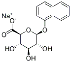 1-Naphthyl-Beta-D-GlucuronideSodium Struktur