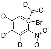 1-BROMO-2-NITROBENZALDEHYDE-D4 Struktur