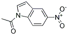 1-acetyl-5-nitro-1H-indole Struktur