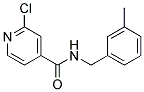 2-Chloro-N-(3-methyl-benzyl)-isonicotinamide Struktur