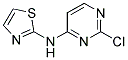 2-chloro-N-1,3-thiazol-2-ylpyrimidin-4-amine Struktur