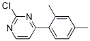 2-Chloro-4-(2,4-dimethyl-phenyl)-pyrimidine Struktur