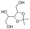 1-[5-(hydroxymethyl)-2,2-dimethyl-1,3-dioxolan-4-yl]ethane-1,2-diol Struktur