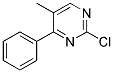 2-chloro-5-methyl-4-phenylpyrimidine Struktur