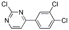 2-Chloro-4-(3,4-dichloro-phenyl)-pyrimidine Struktur