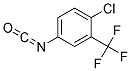 1-CHLORO-2-(TRIFLUOROMETHYL)-4-ISOCYANATOBENZENE Struktur