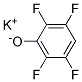 2,3,5,6-Tetrafluorophenol potassium salt Struktur