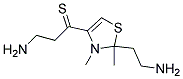 2-Dimethyl Aminoethyl-4-(2-Aminoethyl Thiomethyl)Thiazole Struktur