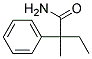 (+/-)-2-METHYL-2-PHENYLBUTYRAMIDE Struktur