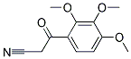 (2,3,4-TRIMETHOXYBENZOYL)ACETONITRILE Struktur