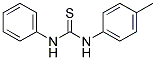 1-PHENYL-3-(P-TOLYL)-2-THIOUREA Struktur