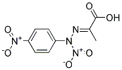 2-(2,4-DINITROPHENYLHYDRAZONO)PROPIONICACID Struktur