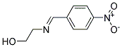 2-(4-NITROBENZYLIDENEAMINO)ETHANOL Struktur