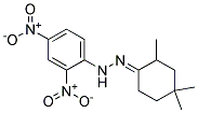 2,4,4-TRIMETHYLCYCLOHEXANONE2,4-DINITROPHENYLHYDRAZONE Struktur