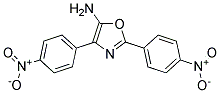 2,4-BIS(P-NITROPHENYL)-5-OXAZOLAMINE Struktur