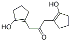 2-HYDROXY-1-CYCLOPENTENYLMETHYLKETONE Struktur