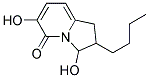 2-BUTYL-3,6-DIHYDROXY-2,3-DIHYDRO-5(1H)-INDOLIZINONE Struktur