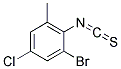 2-Bromo-4-chloro-6-methylphenylisothiocyanate Struktur