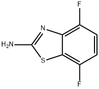 2-Amino-4,7-difluorobenzothiazole Struktur