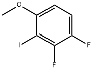 2-IODO-3,4-DIFLUOROANISOLE
 Struktur