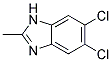 2-METHYL-5,6-DICHLOROBENZIMIDAZOLE Struktur