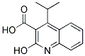 2-HYDROXY-4-ISOPROPYL-QUINOLINE-3-CARBOXYLIC ACID Struktur
